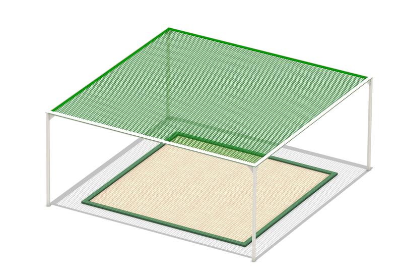 砂場日よけ5×5m